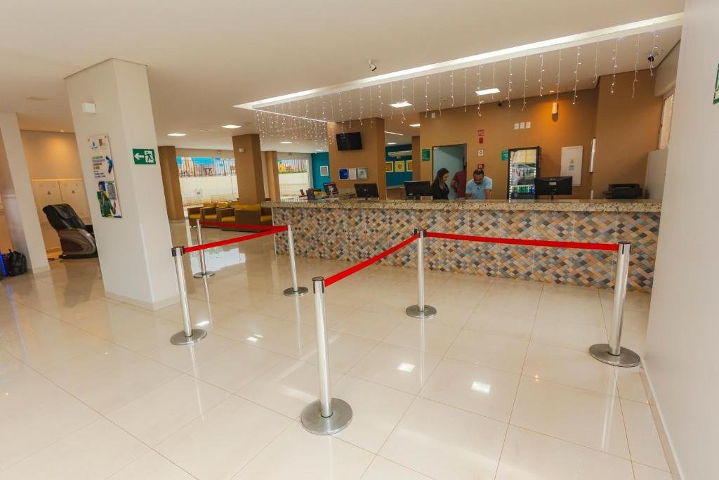 Recepção e área comum do Atrium
